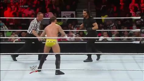 Cm Punk Vs Seth Rollins Wwe Raw 30122013 En Español Youtube