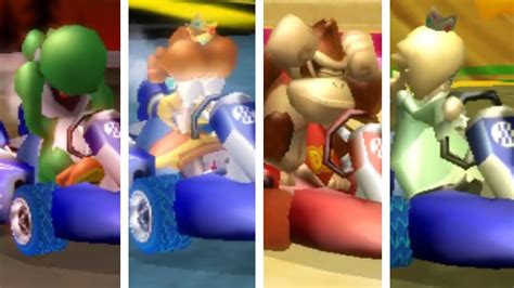 Mario Kart Wii All Characters Losing Animations In Balloon Battle