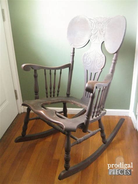 Antique Rocking Chair 1800s Redo Prodigal Pieces