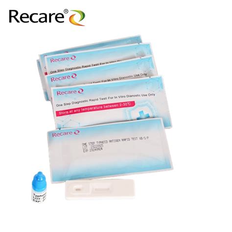 Rapid Antigen Test Kit Wholesale One Step Typhidot Igm Test