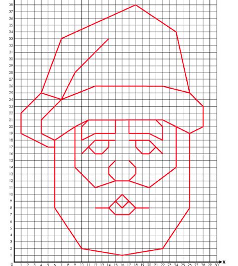 Coordinate Grid Connect The Dots