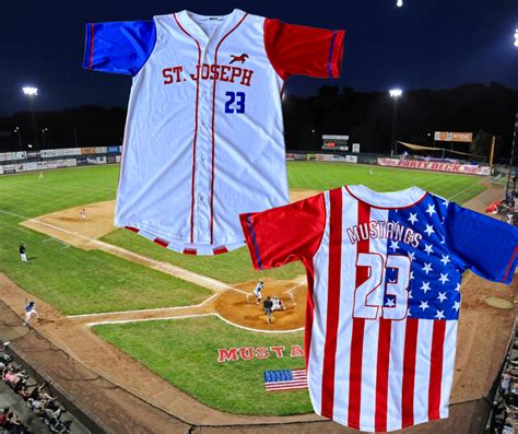 Usa Mustangs Jersey St Joe Mustangs