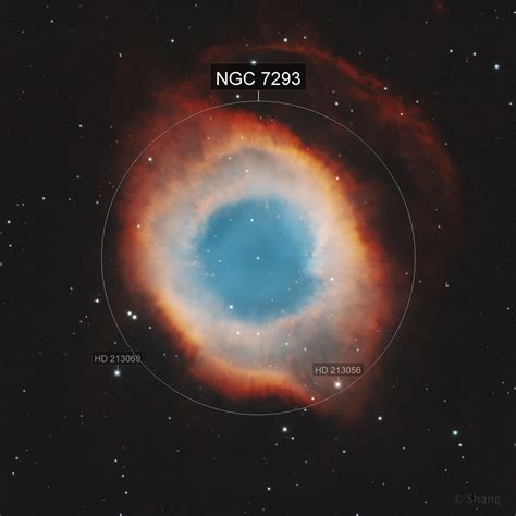 Helix Nebula Ngc 7293 Shang Astrobin