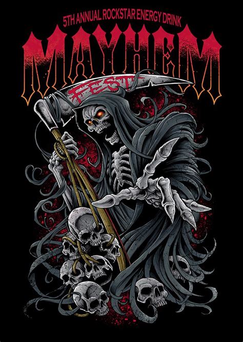 Miscellaneous Tee Designs Vol 3 On Behance Horror Art Metal Posters