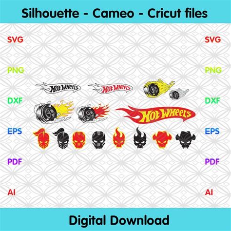 Hot Wheels Cars Svg Bundle Trending Svg Hot Wheels Svg Hot Wheels