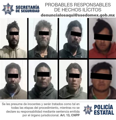 Detienen Elementos De La Secretaría De Seguridad A Ocho Taladores