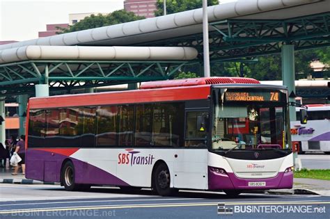 Bus 74 SBS Transit Scania K230UB SBS8061Y Bus Interchange