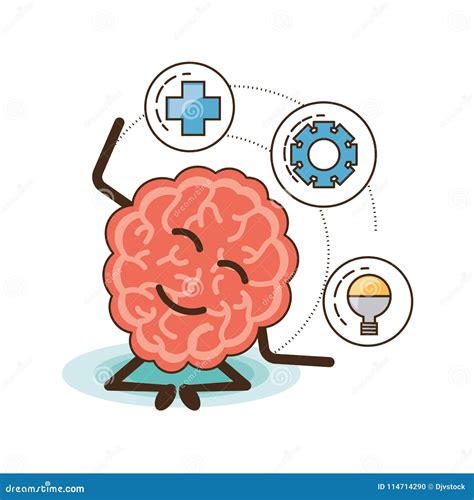 Mental Health Design Stock Vector Illustration Of Mind 114714290