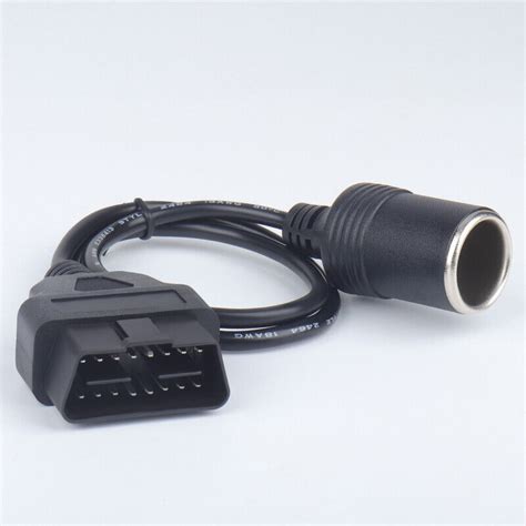 Universal Abs Obd Car Cigarette Lighter Pin Socket Power Way