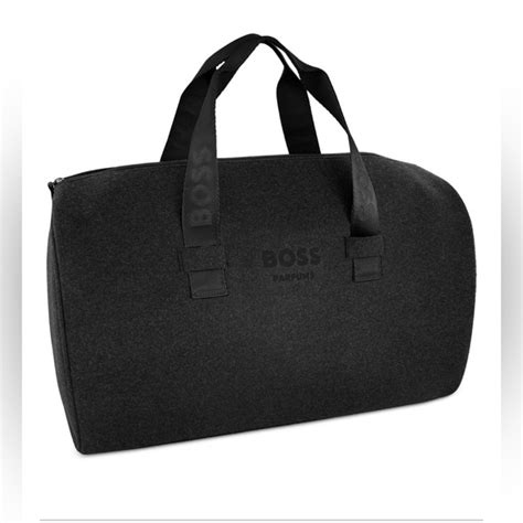 Hugo Boss Bags Brand New Hugo Boss Logo Wool Blend Unisex Weekender