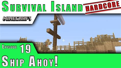 Minecraft Xbox Tu Ship Ahoy Hardcore Survival Island E Youtube