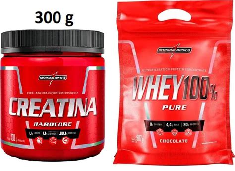 Whey 100 Concentrado 907g Integral Integral Medica Whey Protein