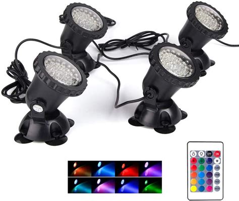 Luces Led Impermeables Ip Y Sumergibles W Que Cambian De Color Y