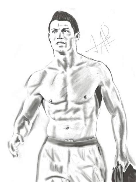 Cristiano Ronaldo by HamzaS1998 on DeviantArt