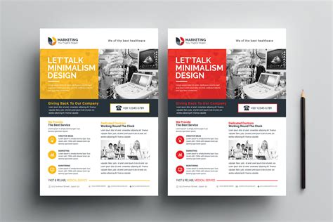 Psd Creative Business Flyer Templates Graphic Prime Graphic Design Templates