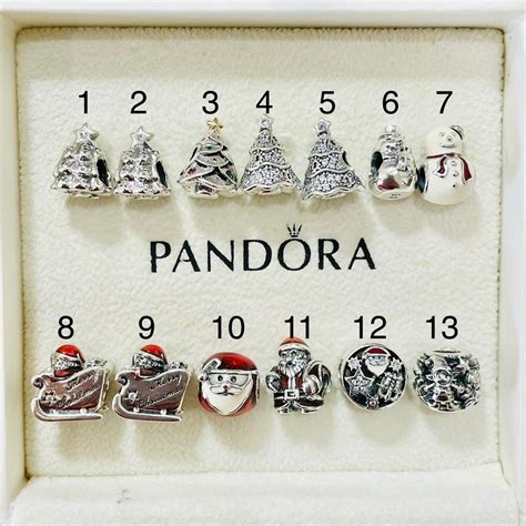 Authentic Pandora Christmas And Winter Theme Charms Price Starts At