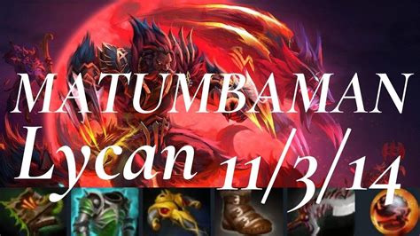 MATUMBAMAN Mid Lycan Vs Supream Queen Of Pain Secret Vs NiP Game2