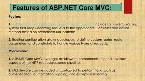 Ppt Introduction To Asp Net Core Mvc And The Mvc Pattern Powerpoint