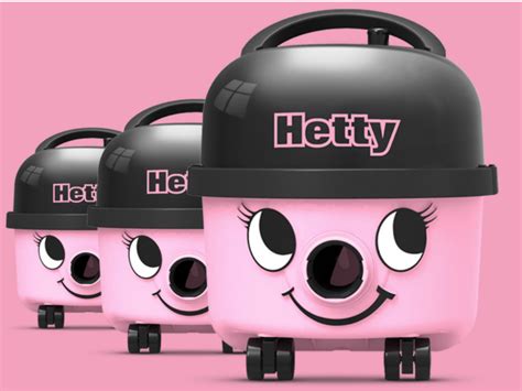 Numatic Hetty Dry Vacuum Cleaner Litre Pink Astro Hospitality