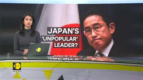 Japanese PM Kishida Support Rate Tanks Kishida Loses Public Support