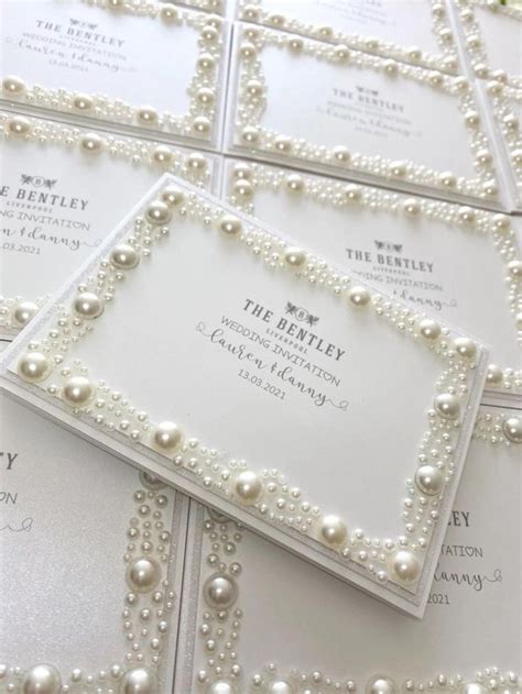 Pin By Ad Astra On Pins By You Pearl Wedding Invitations Dream