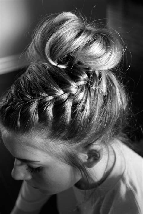 Dance Hair: Braided Messy Bun Tutorial | Sand Sun & Messy Buns