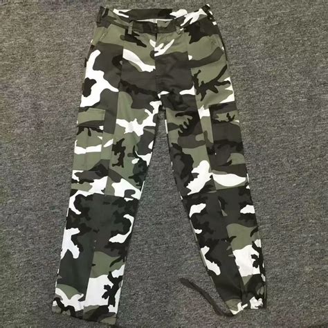 2017 New Top Streetwear Green Camouflage Dance Hip Hop Mens Joggers