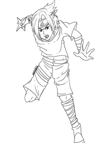 Sasuke Para Colorir Desenhos Para Colorir