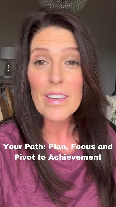 Your Path Plan Focus And Pivot To Achieve Inspiration Health