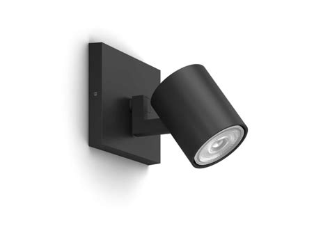 Runner Wandspot Gu10 Max 20w Zwart Hubo
