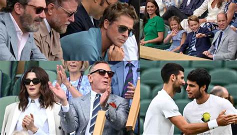 Wimbledon Celebrities Kate Middleton Ariana Grande Brad Pitt More