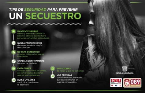 ¿conoces las medidas para prevenir un secuestro