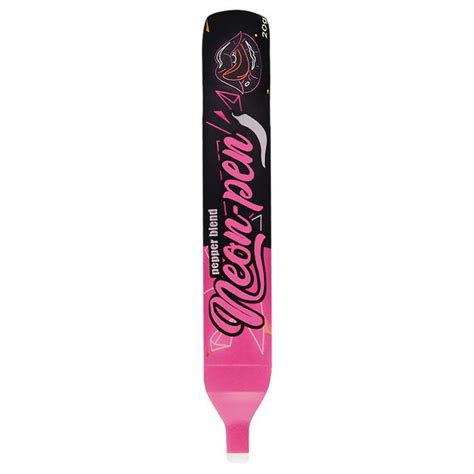 Neon Pen Gel Comestível Morango Lichia g Pepper Blend Distribuidora Hot Flowers