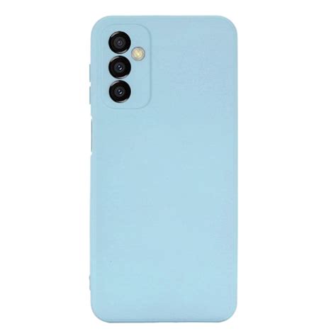 Capa Samsung Galaxy M Silky Azul Claro Capas De Telem Veis Milhares