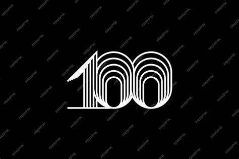 Номер 90 логотип современный и креативный многострочный стиль номер 90 ...