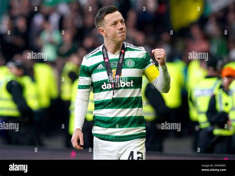 Celtic S Callum McGregor Celebrates After Winning The Viaplay Sports