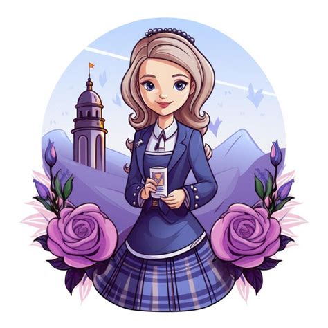 Premium Ai Image Lavender Hill Scotland Icon