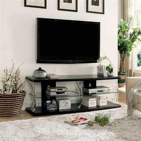 Brand New 60" Black TV Stand with LED Lights | Always Below Retail Furniture