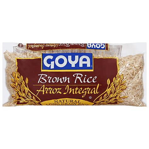 Goya Brown Rice Long Grain 16 Oz Northgate Market