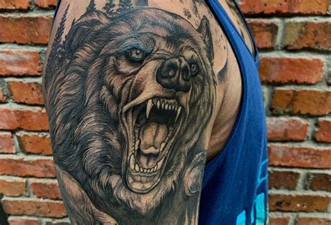 Bear Tattoo Design Ideas | TattooDesign