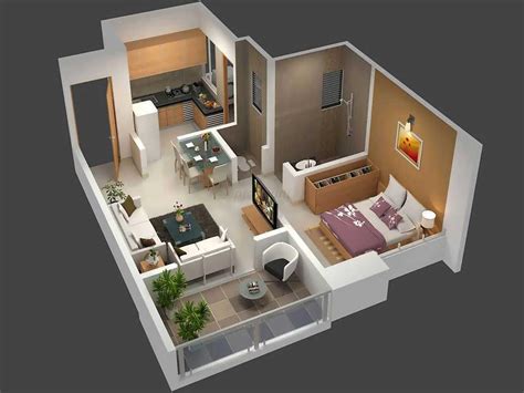 11 Desain Interior Kamar Rusunawa Untuk Pasangan Muda