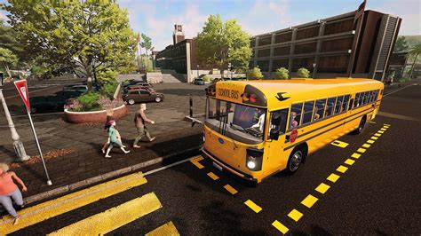 Bus Simulator Next Stop Official School Bus Extension Deku Deals