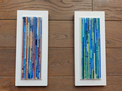 Glass Art Modern Glass Art Fused Glass Art Fused Glass Wall Art 3d Art 3d Wall Art Fused