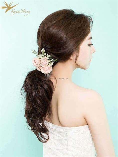 Korean Wedding Hairstyles For Long Hair Hair Styles Hairdo Wedding