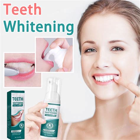 Teeth Whitening Mousse Dental Care Essence Remove Plaque Tooth Stain