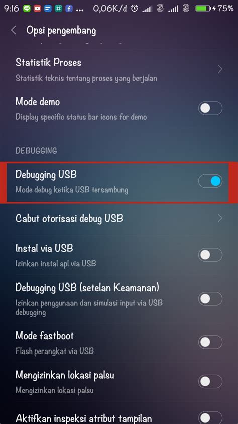 Cara Mengaktifkan Mode Debugging Di Android Xiaomi