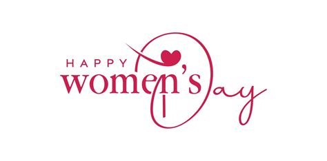 International Happy Womens Day Logo Design 8 March Happy Womens Day With Love Vector Logo