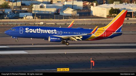 N8659D Southwest Airlines Boeing 737 800 By Richard Rafalski