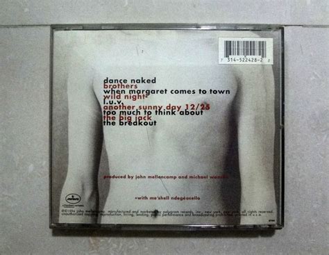 John Mellencamp CD Dance Naked Hobbies Toys Music Media CDs