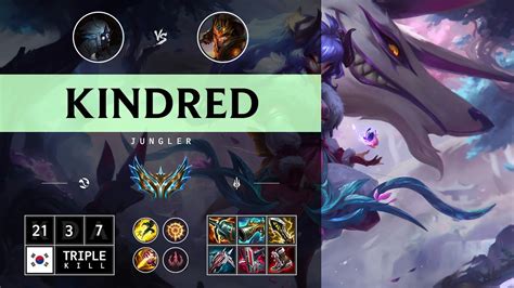 Kindred Jungle Vs Jarvan Iv Kr Challenger Patch Youtube